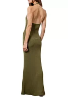 Women's Halter Maxi Dress