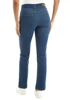 Women's Mid Rise Straight Jeans