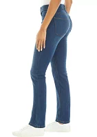 Women's Mid Rise Straight Jeans