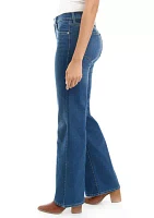 Women's High Rise Slim Wide Leg Pants