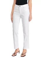 Women's Mid Rise Straight Jeans