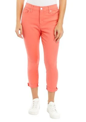 Petite Colored Twill Skinny Pants