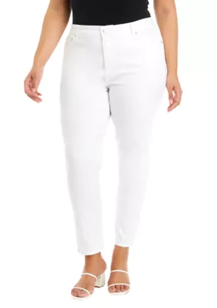 Plus High Rise Skinny Jeans