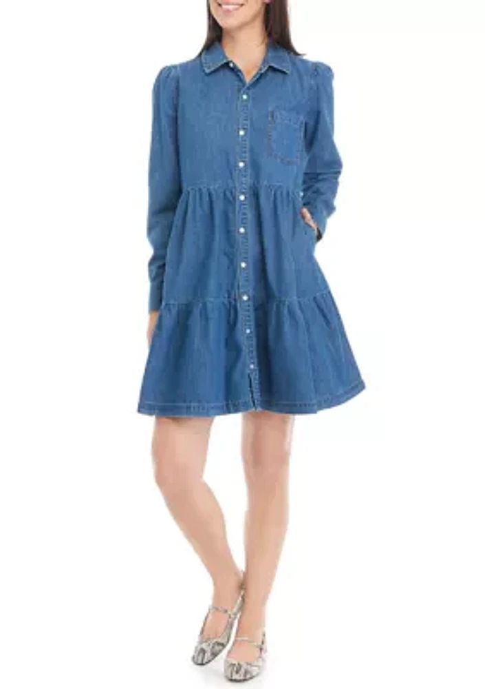 Women's Denim Boyfriend Dress