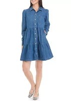 Women's Denim Boyfriend Dress