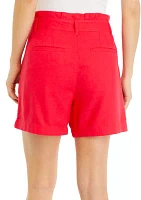 Women's Linen Shorts