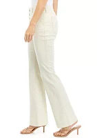 Women's Button Fly Flare Jeans