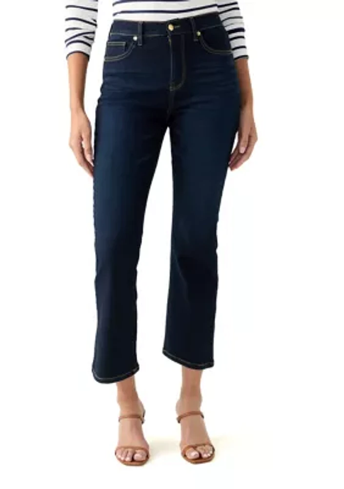 Women's Cropped Flare Jeans