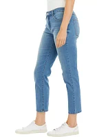 Women's Mid Rise Straight Jeans