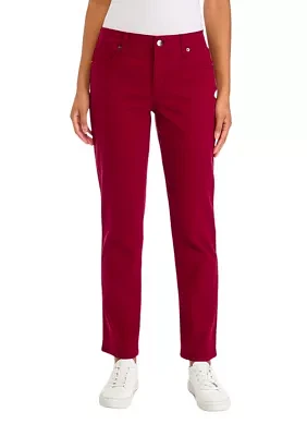 Women's Mid Rise Straight Jeans