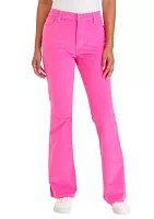 Petite Corduroy Flare Pants