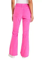 Petite Corduroy Flare Pants