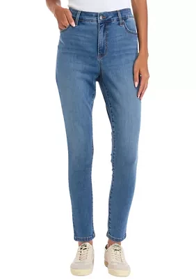 Petite High Rise Skinny Jeans