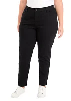 Plus High Rise Skinny Jeans