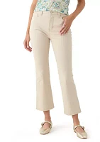 Women's Colored Twill Kick Flare Jeans