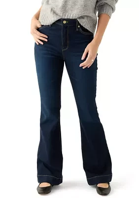 Women's High Rise Flare Jeans