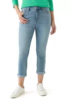 Women's Denim Skinny Cropped Jeans