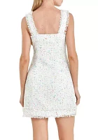 Funfetti Boucle Mini Dress