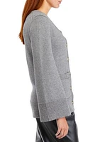 Women's Round Neck Cardigan