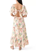 Floral Print Maxi Dress