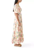 Floral Print Maxi Dress