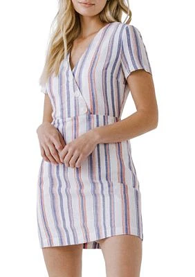 Linen Mini Dress