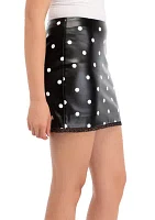 Women's Polka Dot Mini Skirt