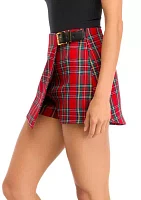 Women's Check Skort