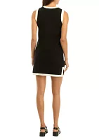 Women's Color Block Knit Mini Dress