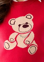 Women's Teddy Bear Knit Vest