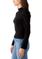 Women's Turtleneck Ribbed Sweater