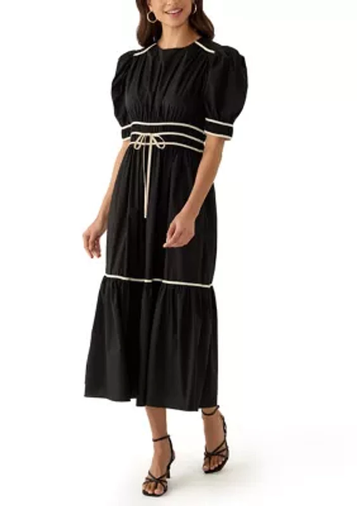 Women's Bow Midi Dress