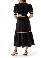 Women's Bow Midi Dress