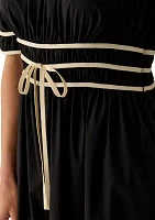 Women's Bow Midi Dress