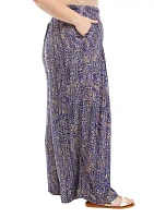 Women's Pull On Wide Leg Pants