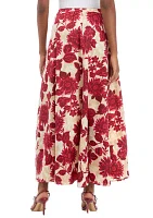 Women's Printed Maxi Swing Skirt