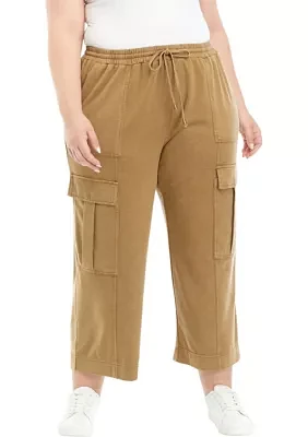 Plus Mid Rise Pants