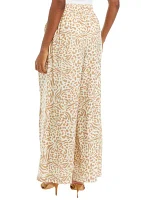 Women's Wide Leg Printed Pants