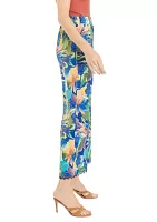 Women's Wide Leg Printed Pants