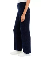 Women's Pull On Straight Leg Pants