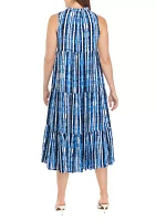 Women's Sleeveless Midi Dress