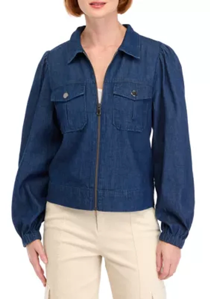 Women's Soft Denim Jacket