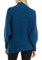 Women's High Mock Neck Knit Sweater