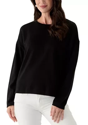 Women's Dolman Sleeve Boat Neck Sweater