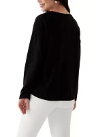 Women's Dolman Sleeve Boat Neck Sweater