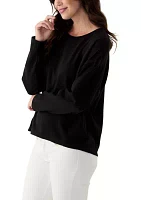 Women's Dolman Sleeve Boat Neck Sweater