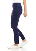 Petite Cotton Blend Pants