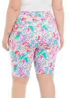 Plus Millennium Printed Bermuda Shorts