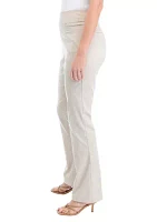 Women's Heathered Ankle Bootcut Pants