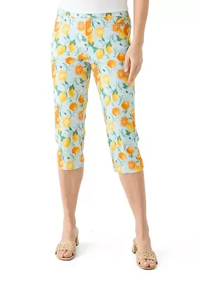 Women's Millennium Printed Capri Pants